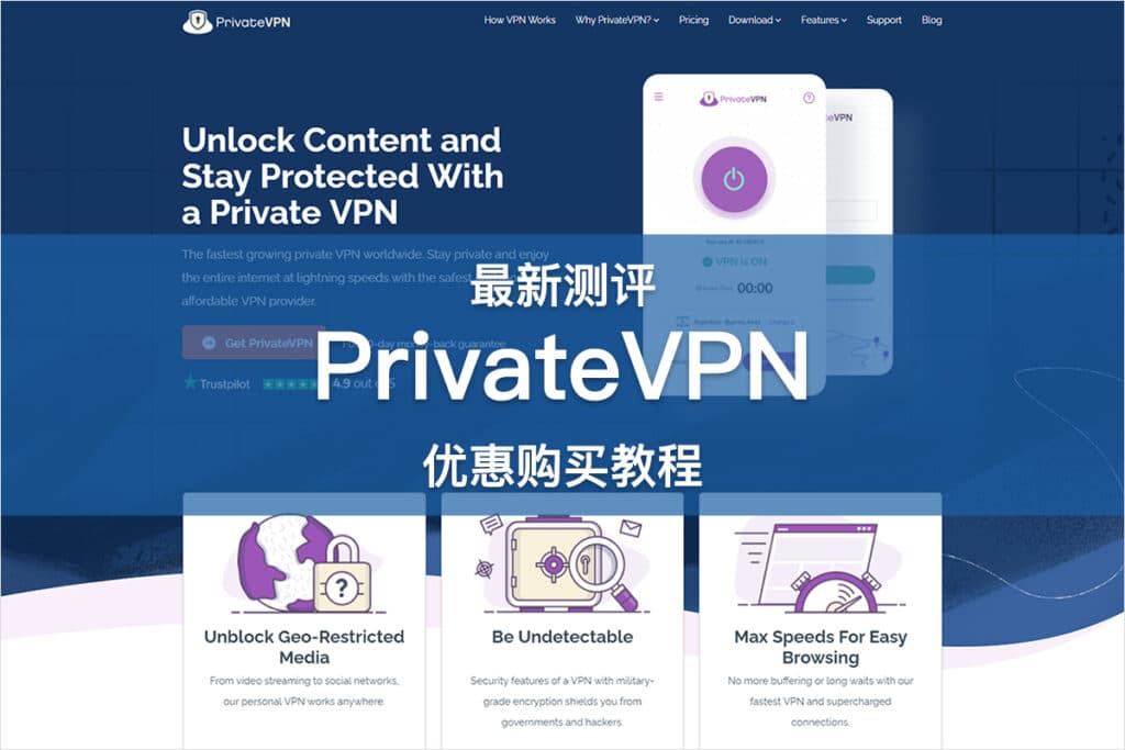 PrivateVPN 测评